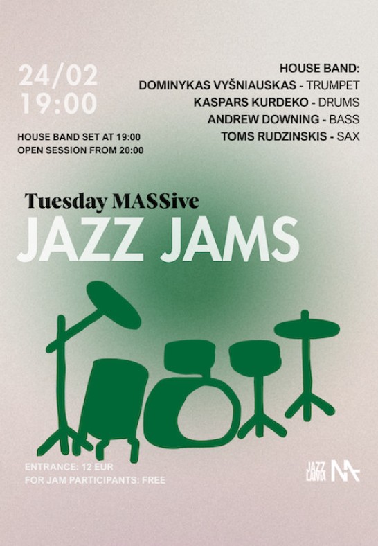 Tuesday MASSive Jazz Jams | 24/02