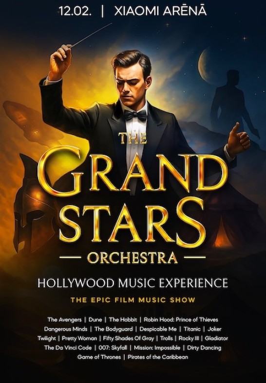 The Grand Stars Orchestra 'Hollywood Music Experience'