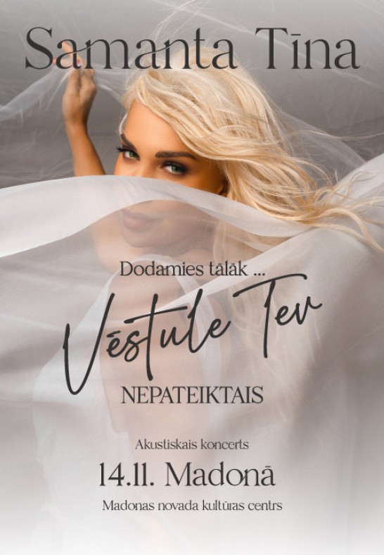 Samanta Tīna 'Vēstule Tev-Nepateiktais'