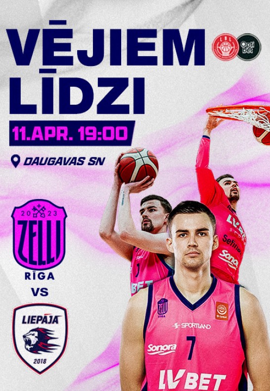 LBL ceturtdaļfināls: Rīgas Zeļļi vs BK Liepāja